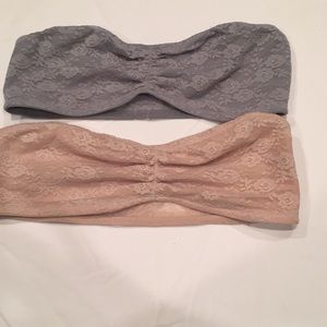 2 Pink Victoria’s Secret Bandeau